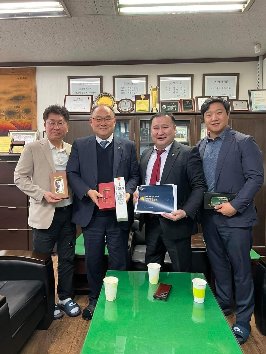2023.04.20 몽골 옵스도의회 밧볼트츠위인 의장 방문 이미지 3